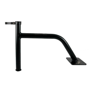 PANTHER 6" QUICK RELEASE KING PIN BOW MOUNT BRACKET, BLACK, POWDER COAT