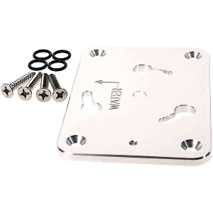 PANTHER SPARE BOW MOUNT BASE KIT F/ KING PIN, CLEAR, ANODIZED