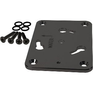 PANTHER SPARE BOW MOUNT BASE KIT F/ KING PIN, BLACK, POWDER COAT
