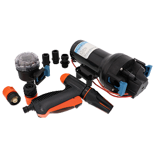 JABSCO HOTSHOT HD6 HEAVY DUTY WASHDOWN PUMP, 24V, 6 GPM, 70 PSI