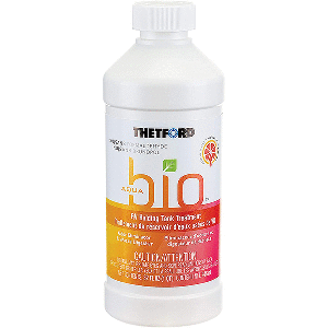 THETFORD AQUABIO RV HOLDING TANK TREATMENT, CITRUS TWIST SCENT, FORMALDEHYDE FREE, 32OZ