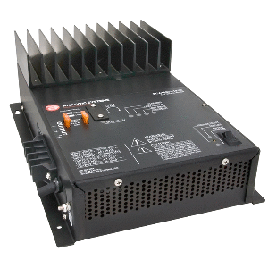ANALYTIC SYSTEMS AC CHARGER 2-BANK 30A 32V OUT/110V IN W/DIGITAL VOLT/AMP METER