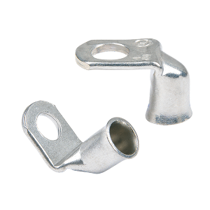 ANCOR 90-DEG TINNED COPPER LUG #1/0, 3/8", 2-PIECE