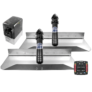 BENNETT MARINE 24X9 HYDRAULIC TRIM TAB SYSTEM W/ONE BOX INDICATION