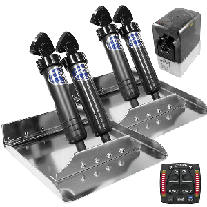 BENNETT MARINE 12X12 SPORT TAB SYSTEM W/ONE BOX INDICATION