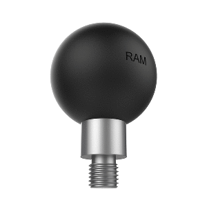 RAM MOUNT RAM BALL ADAPTER W/M10 X 1.25" THREADED POST