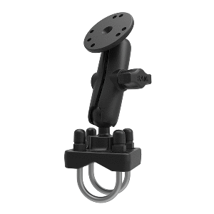 RAM MOUNT RAM DOUBLE U-BOLT RAIL MOUNT F/SMALLER RAILS