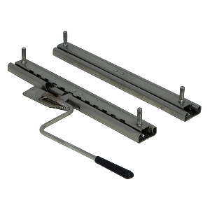 SPRINGFIELD 2-PIECE CHAIR SLIDE RAILS, BENT HANDLE