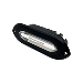 SHADOW-CASTER SCM-SL SERIES FLUSH MOUNT SPREADER LIGHT, BLACK HOUSING, FULL-COLOR