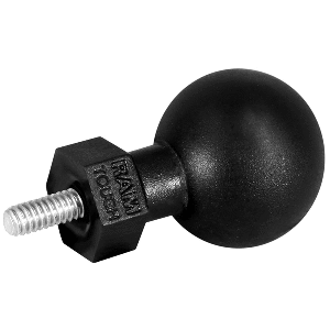RAM MOUNT RAM TOUGH-BALL W/3/8"-24 X .375" THREADED STUD