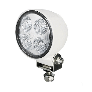 HELLA MARINE MODULE 70 GEN 3 LED FLOODLIGHT, WHITE HOUSING, LONG RANGE, 800 LUMENS