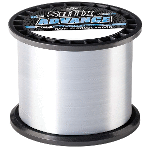 SUFIX ADVANCE FLUOROCARBON, 20LB, CLEAR, 1200 YDS
