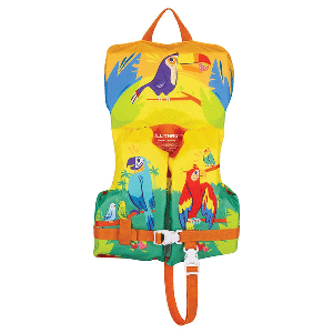 FULL THROTTLE INFANT/CHILD CHARACTER LIFE JACKET, TOUCAN