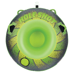 FULL THROTTLE HOLE SHOT TOWABLE TUBE, 1 RIDER, GREEN