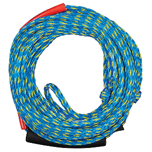 FULL THROTTLE 2 RIDER TOW ROPE, BLUE/YELLOW
