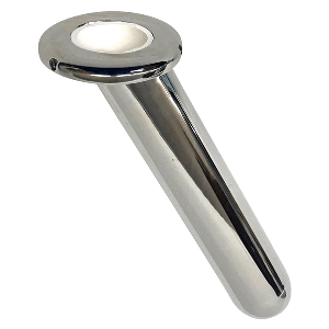 RUPP LARGE STAINLESS STEEL BOLT-LESS ROD HOLDER, 30-DEG