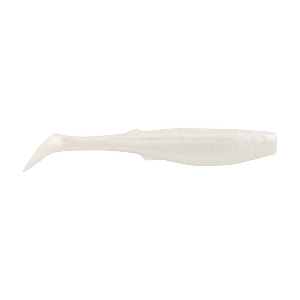 BERKLEY GULP! PADDLESHAD, 4", PEARL WHITE