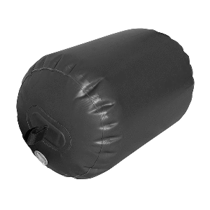 TAYLOR MADE SUPER DUTY INFLATABLE YACHT FENDER, 18" X 29", BLACK