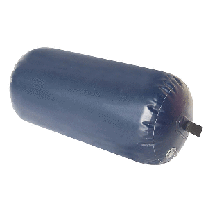 TAYLOR MADE SUPER DUTY INFLATABLE YACHT FENDER, 18" X 42", NAVY