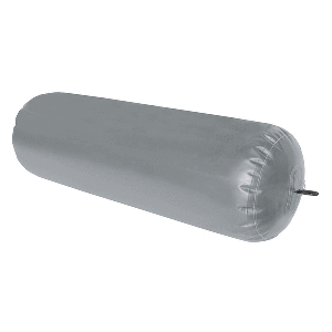 TAYLOR MADE SUPER DUTY INFLATABLE YACHT FENDER, 18" X 58", GREY