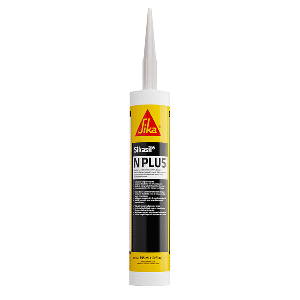 SIKA SIKASIL-N PLUS WHITE 10OZ W/NOZZLE