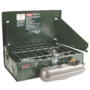 COLEMAN DUAL FUEL 2 BURNER STOVE