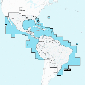 NAVIONICS NASA004L, MEXICO, CARIBBEAN TO BRAZIL, NAVIONICS+