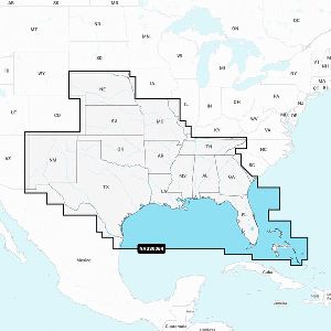NAVIONICS NAUS006R, U.S. SOUTH, NAVIONICS+