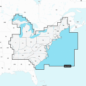NAVIONICS NAUS007R, U.S. EAST, NAVIONICS+