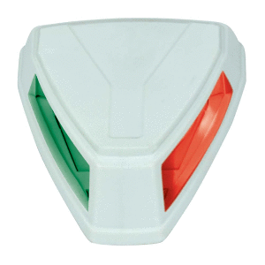 PERKO 12V LED BI-COLOR NAVIGATION LIGHT, WHITE