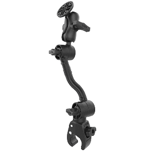 RAM MOUNT RAM TOUGH-CLAW W/RATCHET EXTENSION ARM & DOUBLE BALL MOUNT