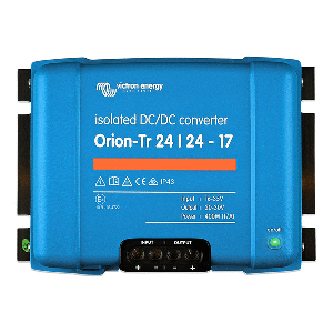 VICTRON ORION-TR ISOLATED DC-DC CONVERTER, 24 VDC TO 24 VDC, 400W, 17AMP