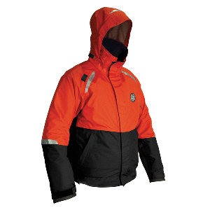 MUSTANG CATALYST FLOTATION JACKET, ORANGE/BLACK, LARGE