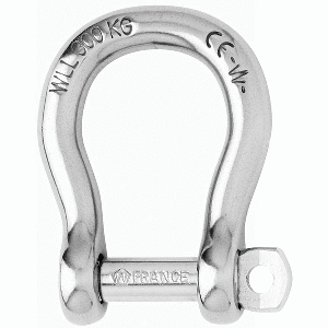 WICHARD SELF-LOCKING BOW SHACKLE, DIAMETER 10MM, 13/32"