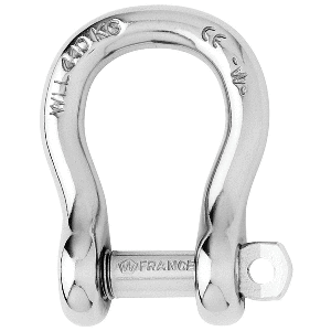 WICHARD CAPTIVE PIN BOW SHACKLE, DIAMETER 10MM, 13/32"