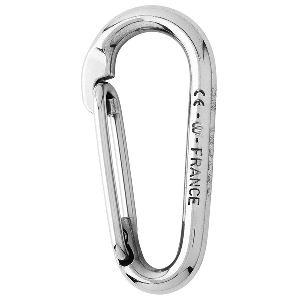 WICHARD SYMMETRIC CARBIN HOOK WITHOUT EYE, LENGTH 120MM, 15/32"