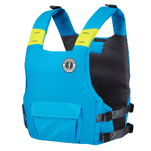 MUSTANG KHIMERA DUAL FLOTATION PFD, AZURE BLUE, MANUAL
