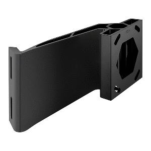 MINN KOTA RAPTOR JACK PLATE ADAPTER BRACKET, STARBOARD, 5" SETBACK, 4" RISE, BLACK