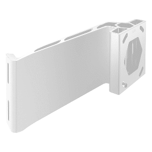 MINN KOTA RAPTOR JACK PLATE ADAPTER BRACKET, STARBOARD, 8" SETBACK, 6" RISE, WHITE