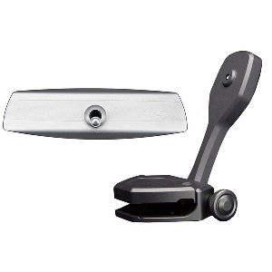 PTM WATERSPORTS MIRROR/BRACKET KIT W/VR-140 ELITE MIRROR & ZXR-360 (TITANIUM GREY)
