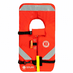 MUSTANG SOLAS TYPE 1 CHILD LIFE JACKET, ORANGE