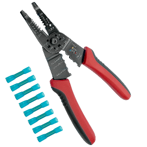 TH MARINE HEAT SHRINK KIT W/6-IN-1 WIRE TOOL & CONNECTORS