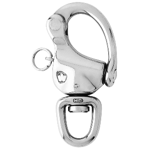 WICHARD 2-3/4" SNAP SHACKLE W/SWIVEL & CLEVIS PIN, 70MM