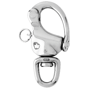 WICHARD 4-3/4" SNAP SHACKLE W/SWIVEL EYE
