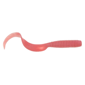 BERKLEY GULP! SALTWATER GRUB, 5", PINK SHINE