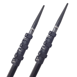 LEE'S 20' TELESCOPING CARBON FIBER OUTRIGGER POLES F/SIDEWINDER MOUNT