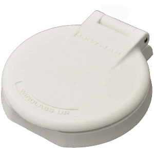 LEWMAR DECK FOOT SWITCH, WINDLASS UP, WHITE PLASTIC