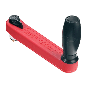 LEWMAR 10" RED TITAN LOCKING WINCH HANDLE