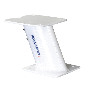 SCANSTRUT APT-250-02, ALUMINUM POWERTOWER RADAR MOUNT, 10" AFT LEANING