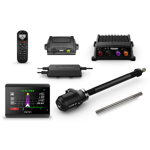 GARMIN REACTOR 40 KICKER AUTOPILOT W/GHC 50 & STAINLESS STEEL TILT TUBE